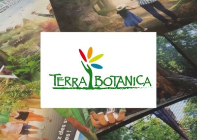 Terra Botanica : du kakémono à la pochette souvenir